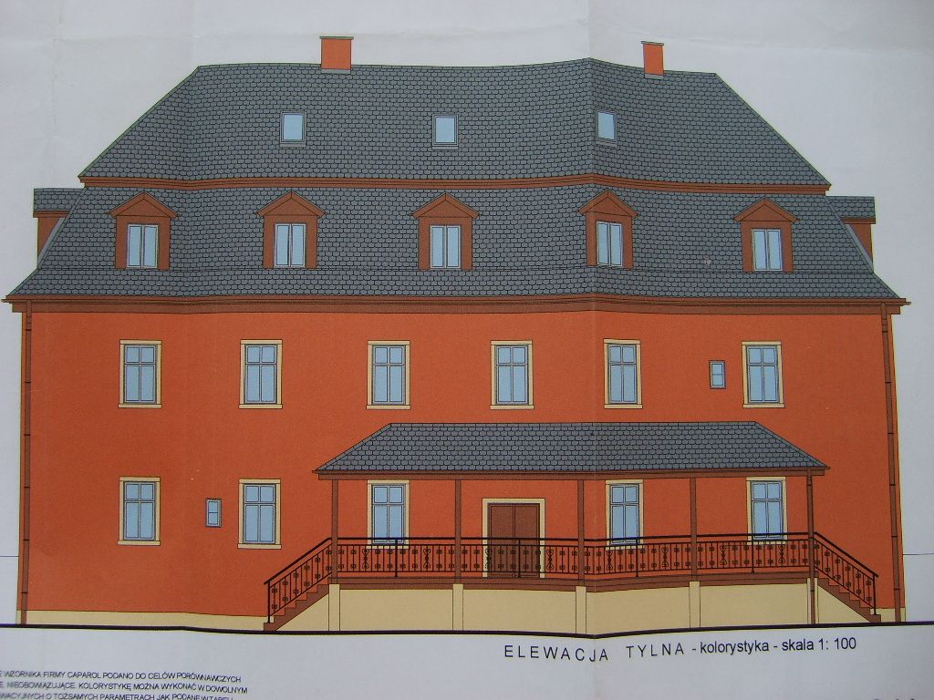 Budynek pałacowy w Uzdrowisku Cieplice