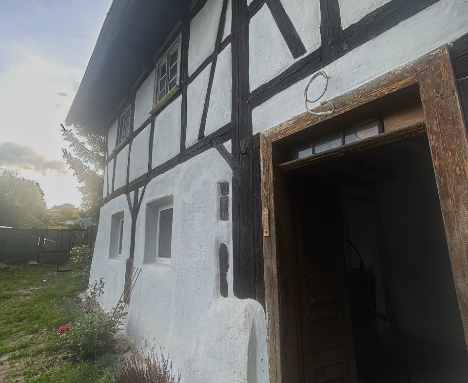 Dom szachulcowy – ogród 1150 m²