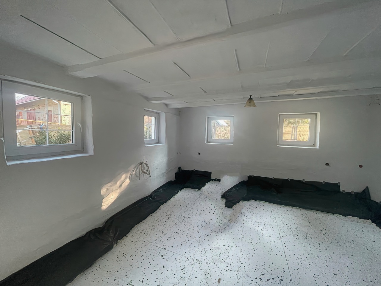 Dom szachulcowy – ogród 1150 m²