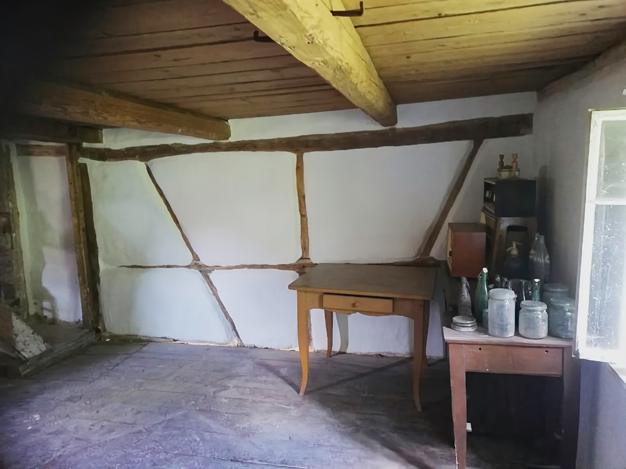 Dom szachulcowy – ogród 1150 m²