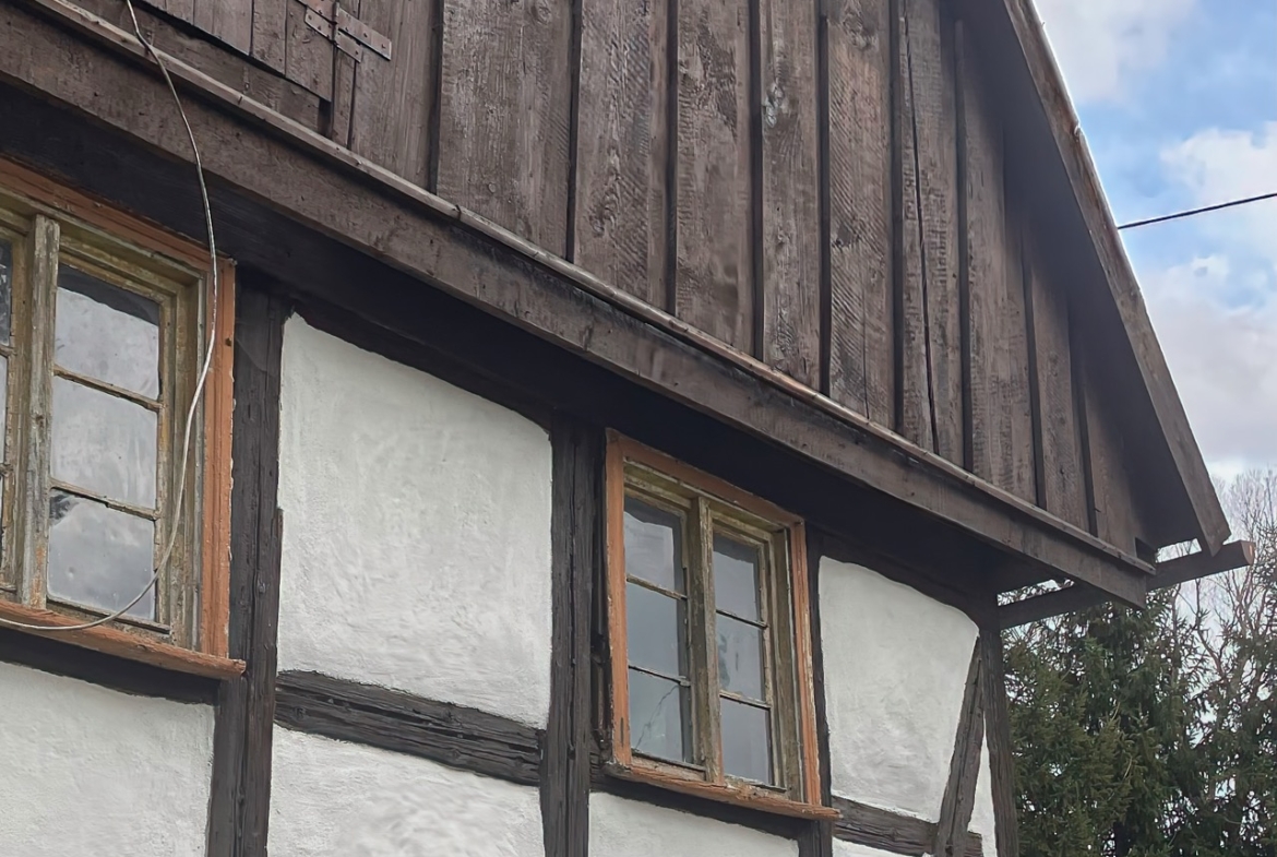 Dom szachulcowy – ogród 1150 m²